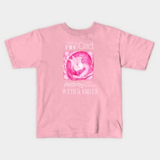 Pink Moon Dragon Kids T-Shirt